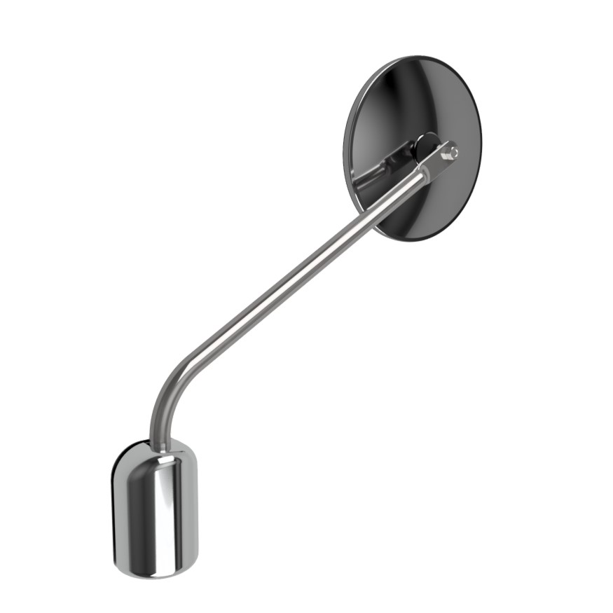 CONVEXO DE 8" CON BPC MED. CROMO.