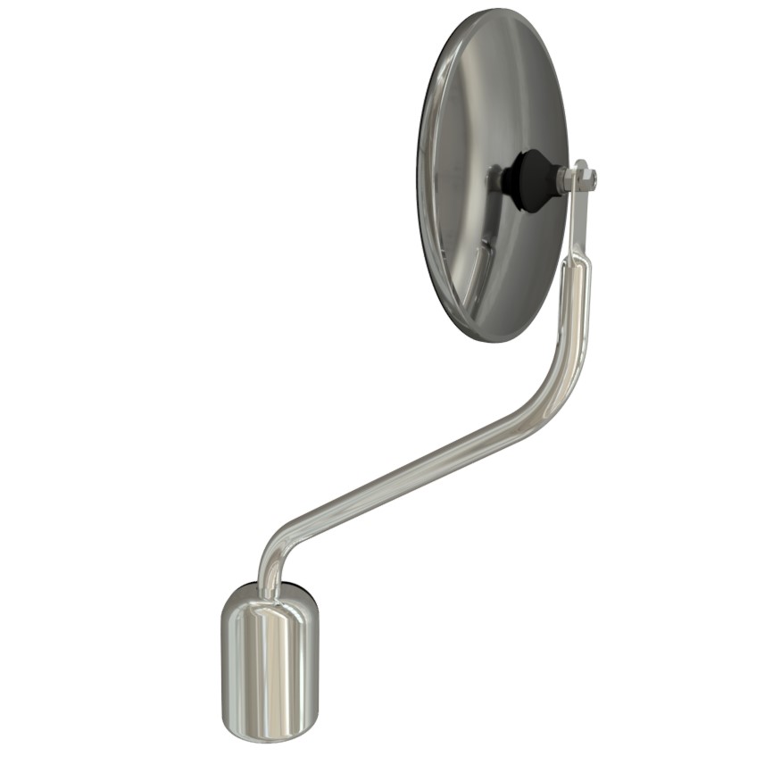 CONVEXO DE 8" CON BPC GDE. A. INOX.